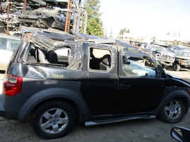 2003 HONDA ELEMENT EX BLACK 2.4L VTEC AT 4WD A15262